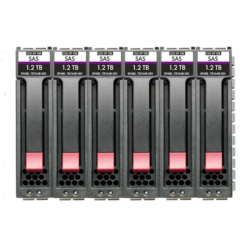 Hpe msa 10.8t sas 10k sff m2 6pk bundle hdd msa totale da 10,8tb sas 12g enterprise 10k sff 2.5 m2 confezione da 6