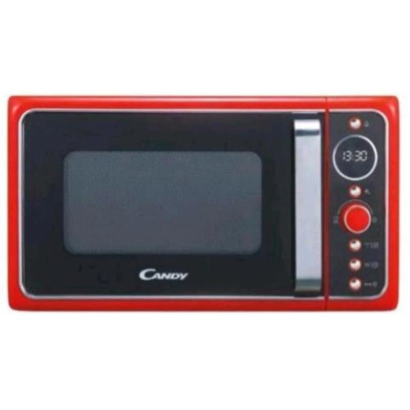 Candy divo g20cr forno a microonde con grill 700w capacita` 20 lt rosso
