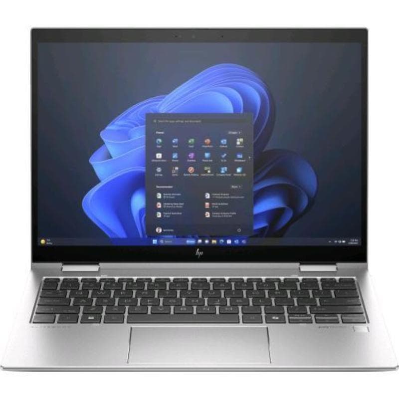 Hp envy x360 830 g11 13.3 wuxga touch screen intel core ultra 7 155u 1.7ghz ram 16gb-ssd 512gb nvme-wi-fi 6e-win 11 prof argento (970p6et#abz)