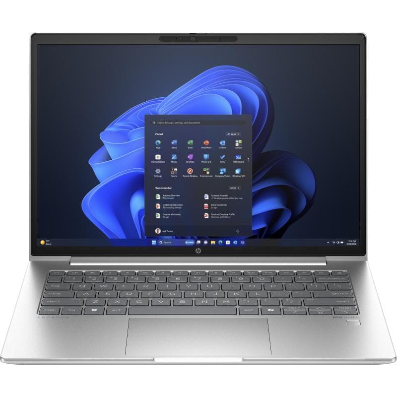 Hp probook 445 g11 14 wuxga amd ryzen 5 7535u 2.9ghz ram 8gb-ssd 512gb nvme-wi-fi 6e-win 11 prof silver (9y7d0et#abz)