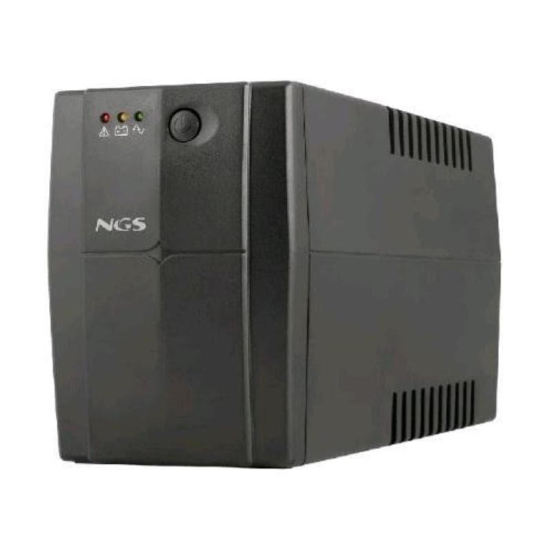 Ngs fortress1200v3 gruppo di continuita ups 480w 2xprese schuko off-line convertitore avr buck-boost nero