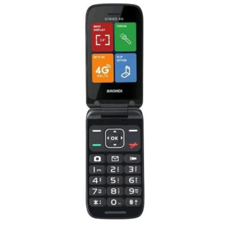 Brondi strike 4g 2.8`` dual sim dark grey