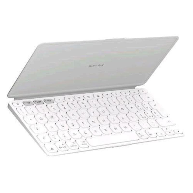 Logitech keys-to-go 2 apple ipad tastiera bluetooth pale grey grigio chiaro