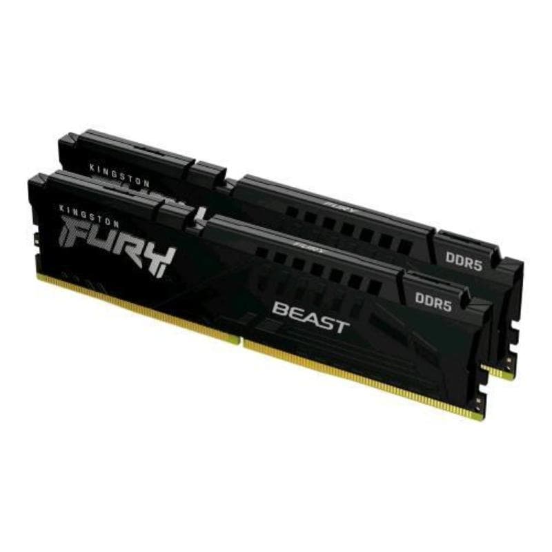 Kingston fury beast expo 32gb kit 2 x 16gb ddr5 6000mt/s dimm black