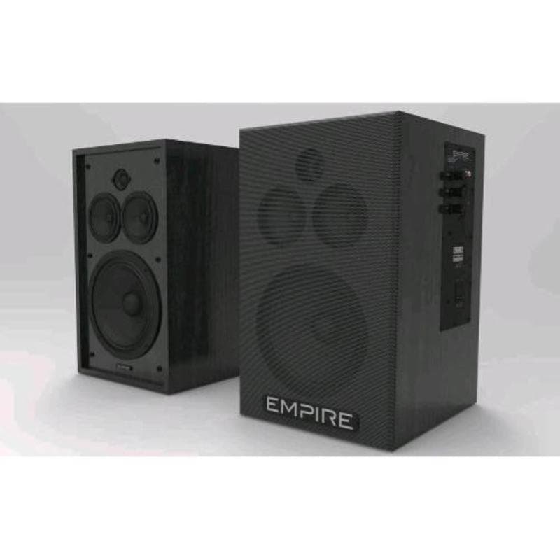 Empire hs.290 sistema audio 2 vie 145+145 watt rms continui woofer 8 bass reflex ingresso xlr stereo-rca nero