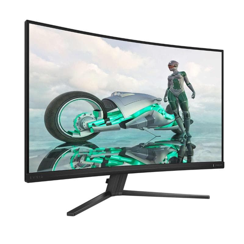 Philips evnia 32m2c3500l/00 gaming 31.5 curvo quad hd 2560 x 1440 300 cd/mq contrasto 3500:1 180hz hdr 10 2 x hdmi 2 x displayport nero