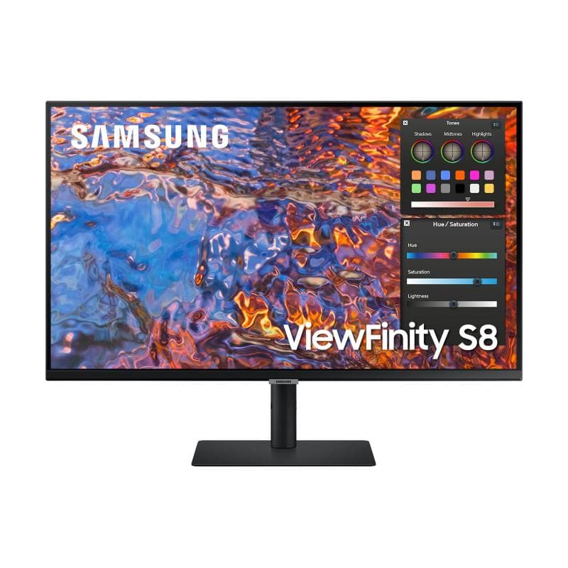 Samsung viewfinity s80pb 32 led ips ultra hd 4k hdr 600 flicker-free formato 16:9 contrasto 1.000:1 1xhdmi 1xdisplay port 3xusb-a 1xusb-c black