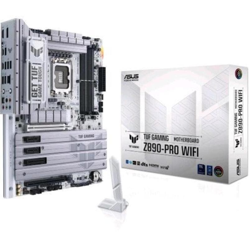 Asus tuf gaming z890-pro scheda madre atx lga 1851 ddr5 wi-fi 7 componenti pc