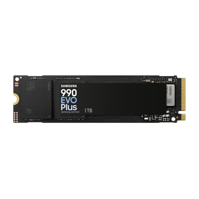 Samsung 990 evo plus ssd 1tb nvme pci express 4.0 v-nand tlc - lettura/scrittura 7.250/6.300mb/s