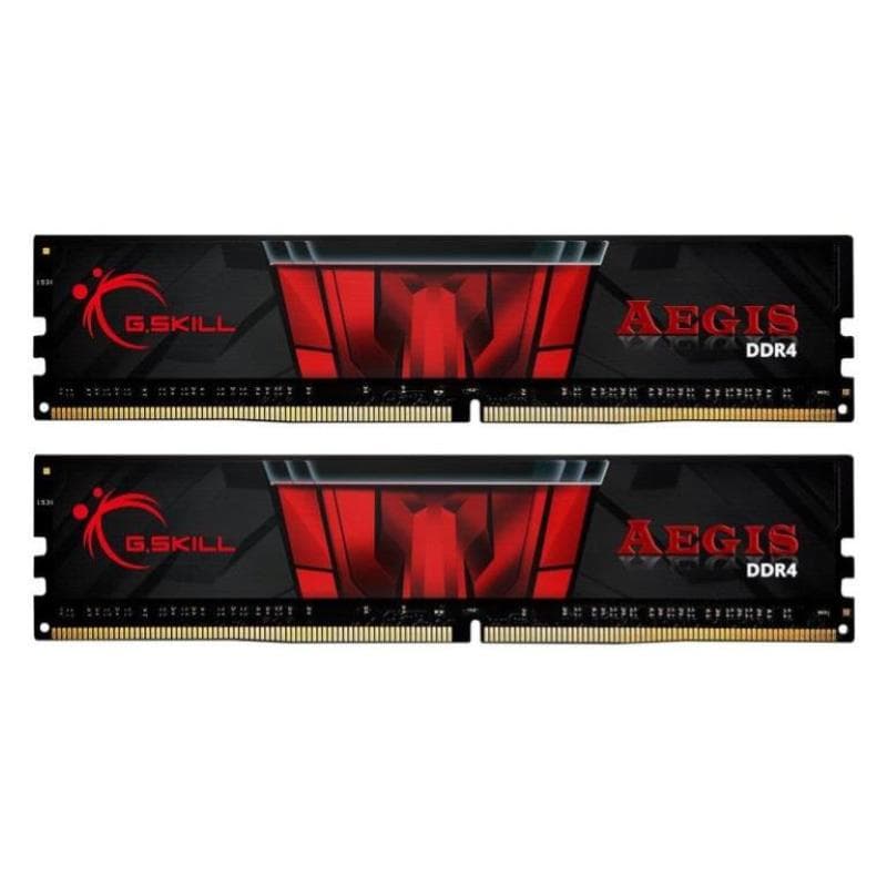 Memoria ddr4 32 gb aegis pc3000 mhz (2x16) (f4-3000c16d-32gisb)