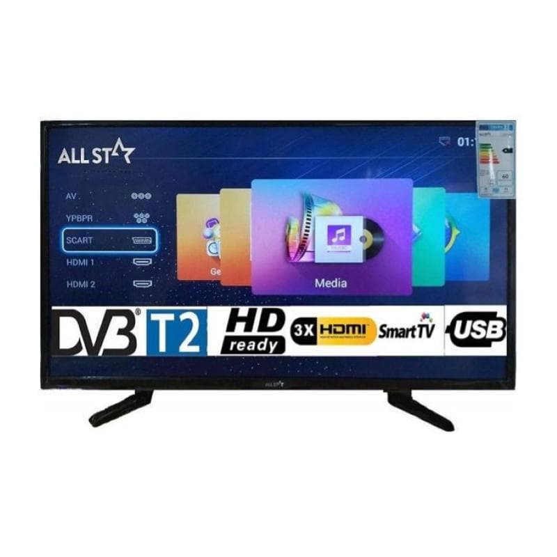 Tv led 55 asstv554kuhds ultra hd 4k smart tv wifi dvb-t2 android