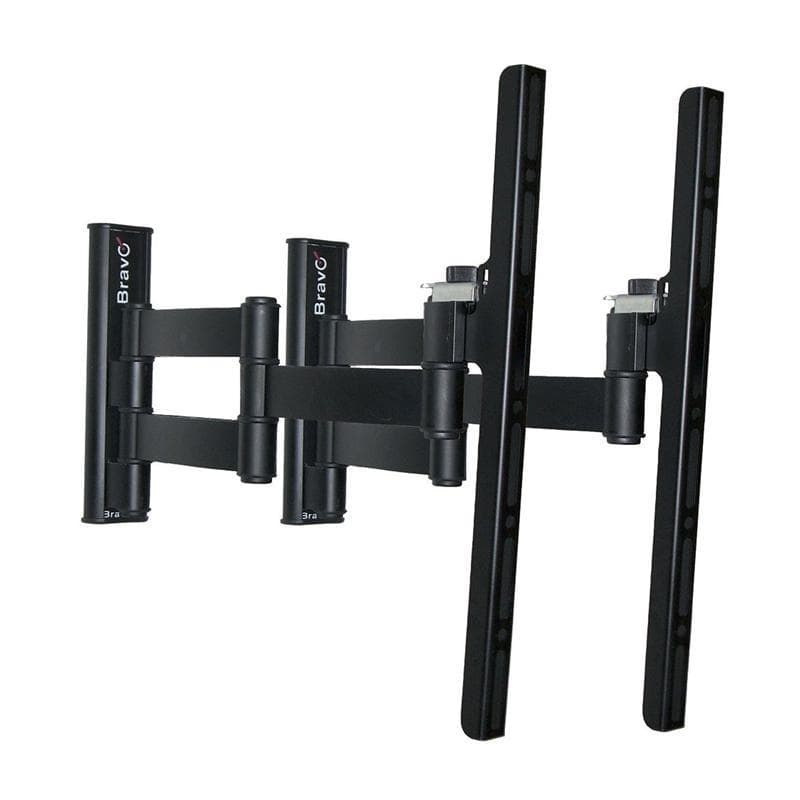 Bravo lcd 4 - staffa a muro a 3 snodi per tv 32/55 - max 25 kg - vesa 600x400