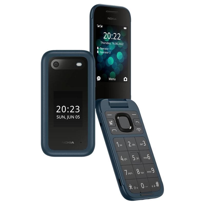 Nokia 2660 flip 4g dual sim 2.8 clamshell fotocamera bluetooth 4g lte europa blue