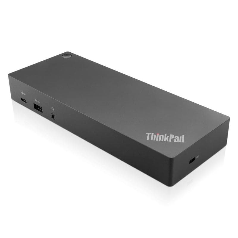 Lenovo replicatore di porte e docking station per notebook nero