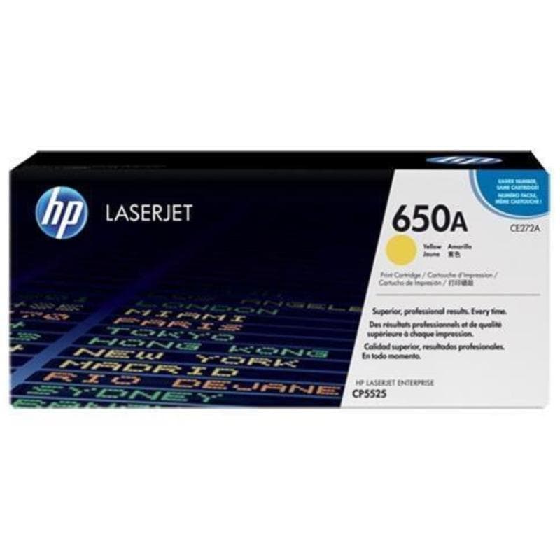 Hp 650a toner giallo
