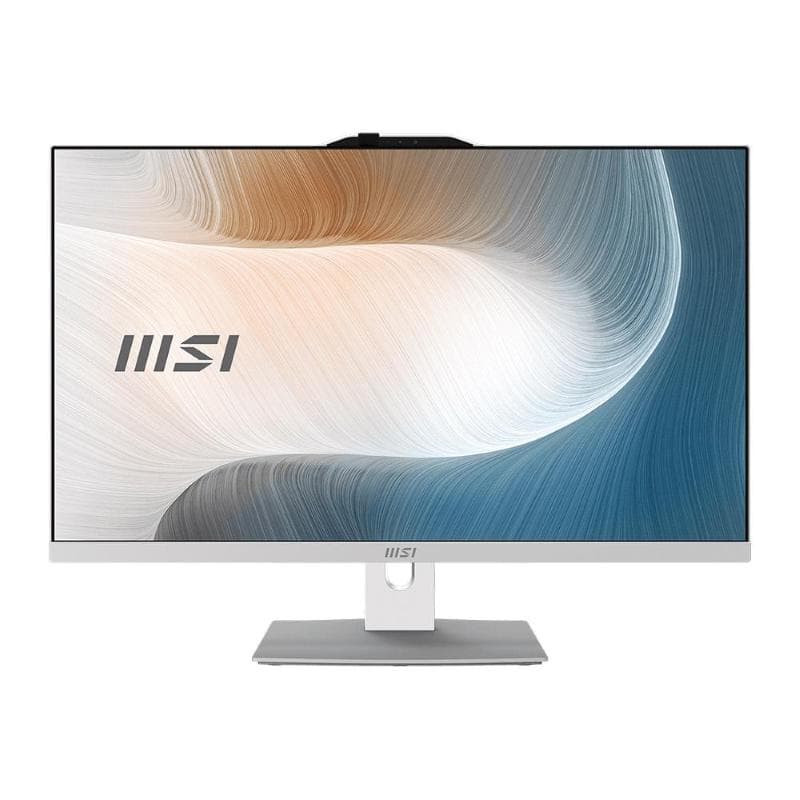 Msi pc aio 27 white intel core 7 processor 150u 16gb 512gb ssd win 11 pro