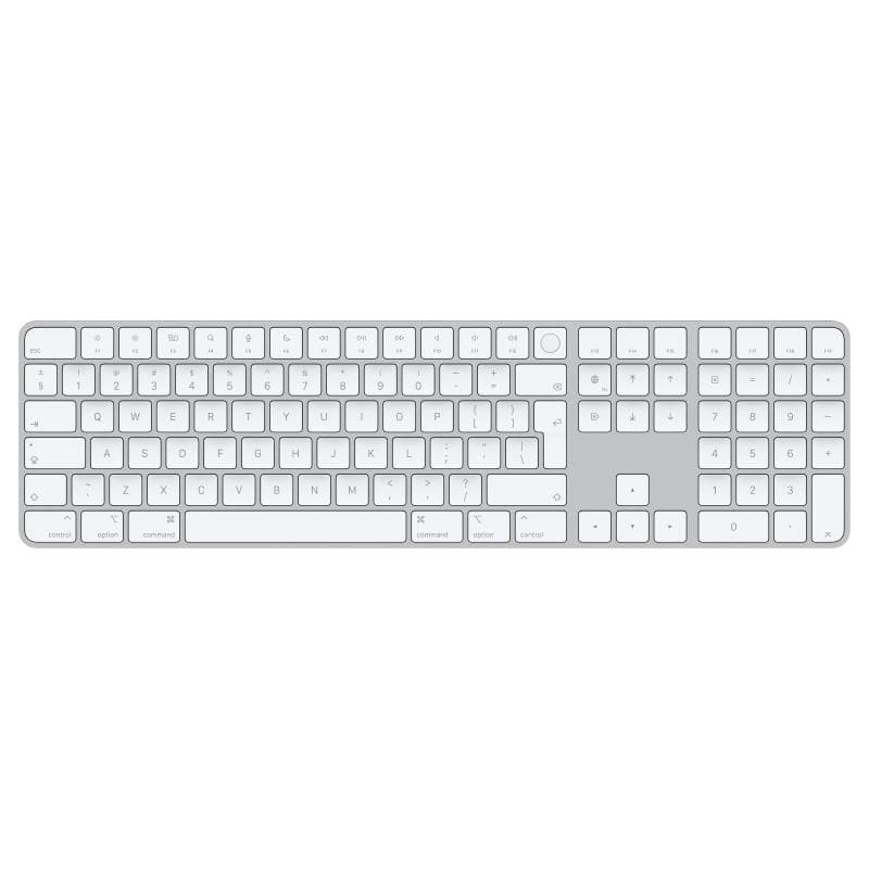 Tastiera magic apple touch id tast. numerico inglese