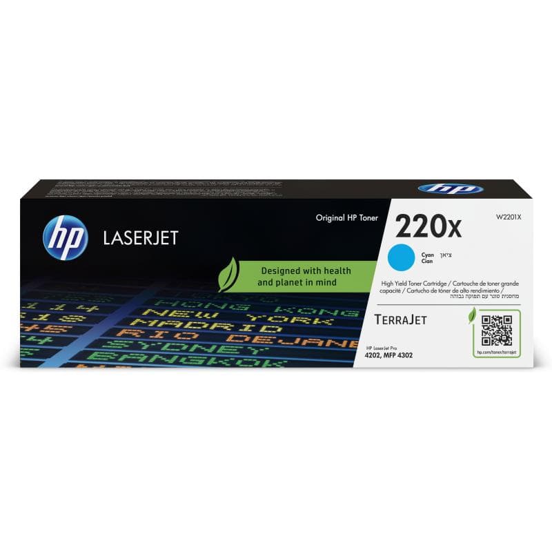 Hp toner originale ciano laserjet 220x