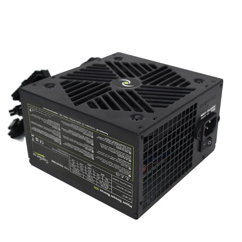 Tecnoware hyper stream alimentatore psu 500 w 80+ bronze silent fan 12cm nero