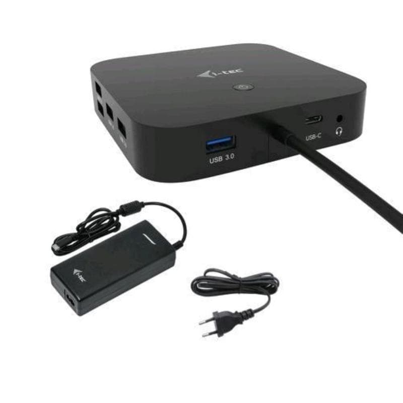 I-tec docking stations usb-c hdmi dp dock pd100w 2x lcd dock + charger-c112w