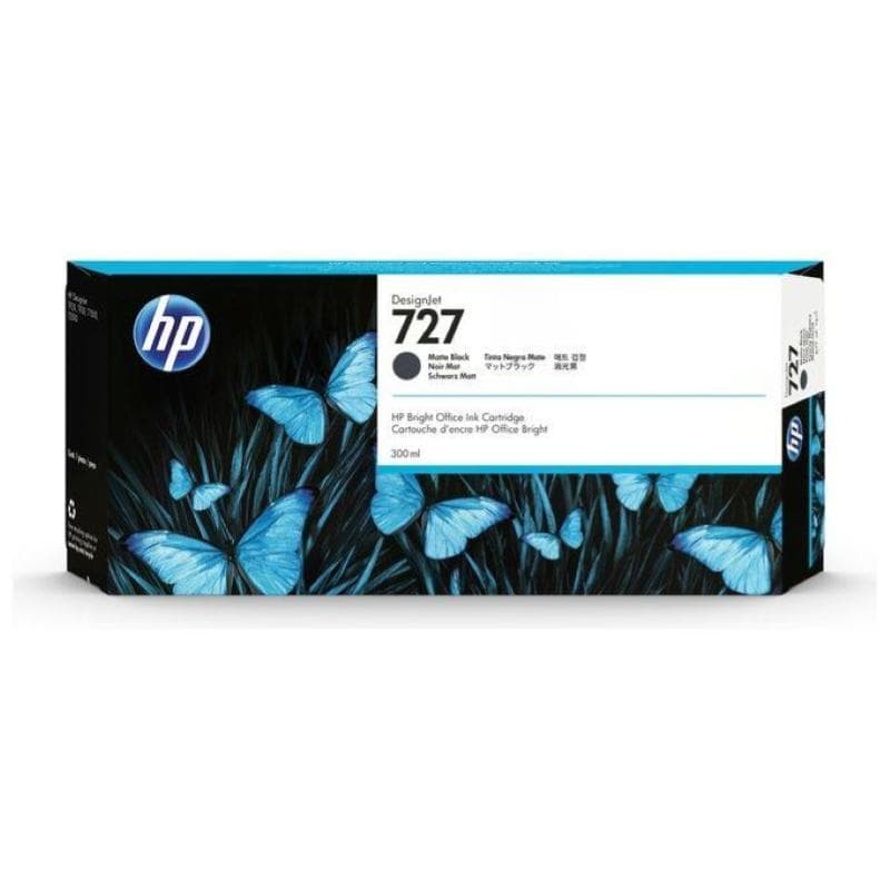 Hp 727 cartuccia ink-jet nero matte