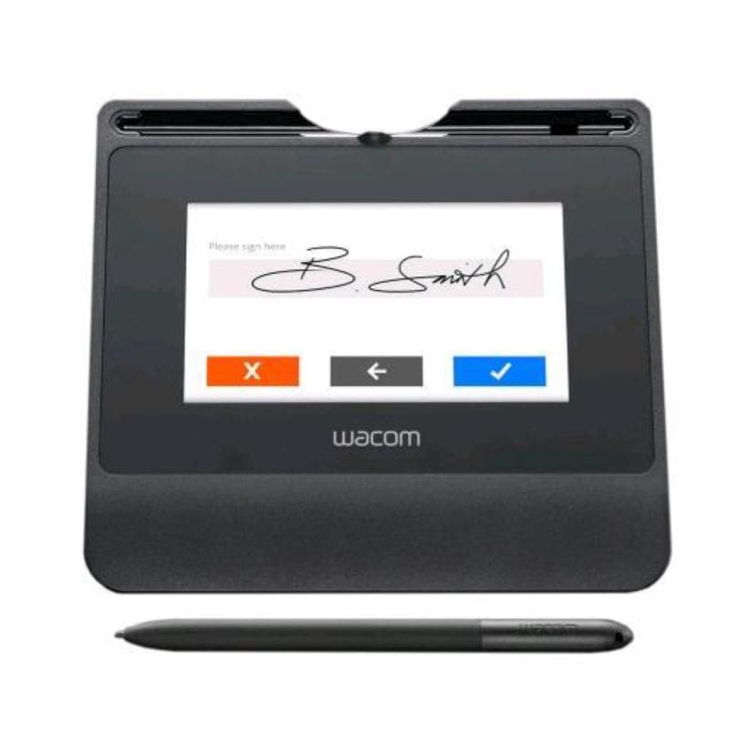 Wacom stu540 tavoletta grafica 5 usb 2.540 lpi con pennino a 1.024 livelli di sensibilita` nero solo hardware