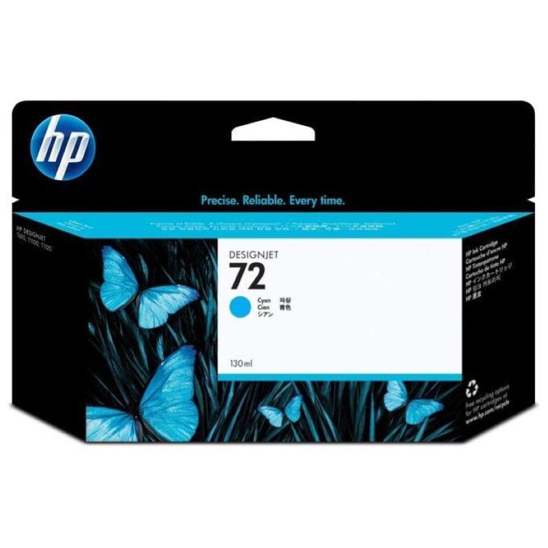 Hp 72 cartuccia ciano per stampanti hp ink jet (c9371a)
