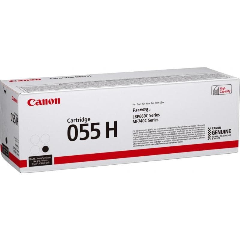 Canon 055 h toner nero 7.600 pagine