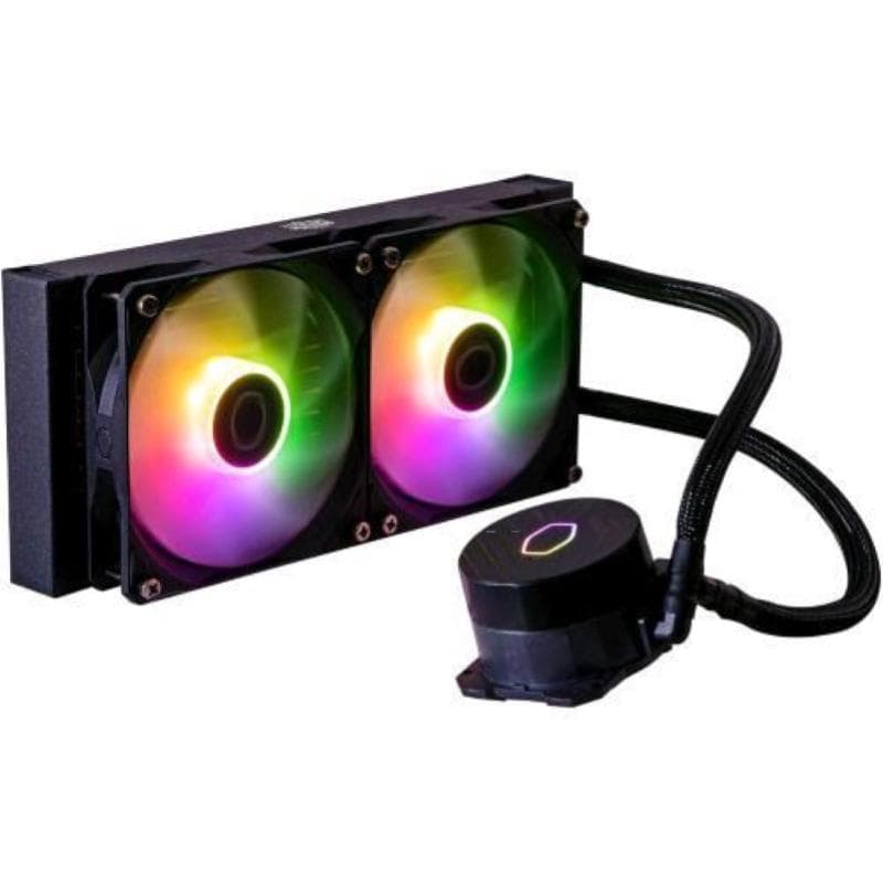 Ventola master liquid ml240l core r lga 11551700 amd am2fm2 argb bk