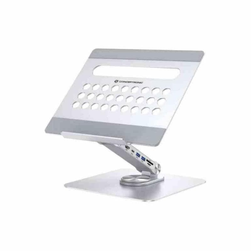 Conceptronic donn27g supporto per laptop con docking station 7 in 1