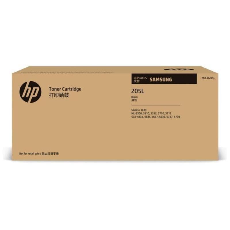 Hp samsung mlt-d205l alta resa nero originale cartuccia toner (su963a)