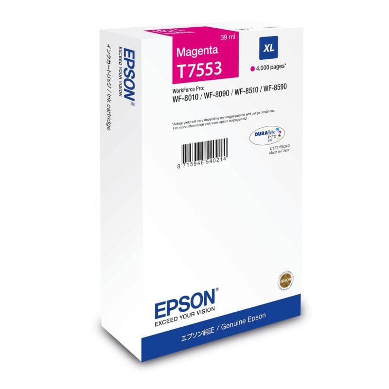 T75534n cartuccia magenta xl wf8000