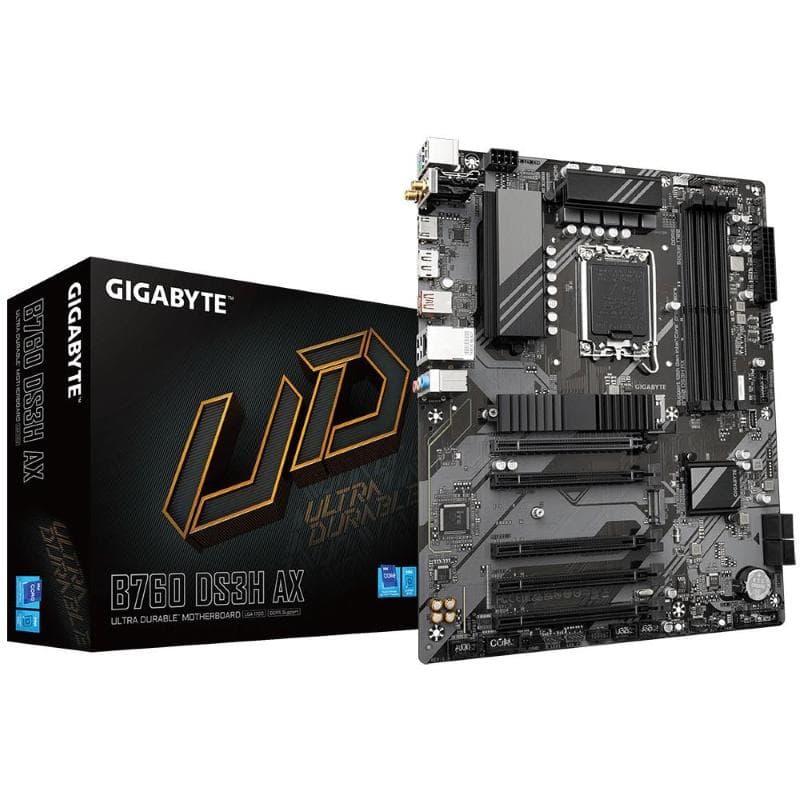 Gigabyte b760 ds3h ax scheda madre intel b760 express lga 1700 atx