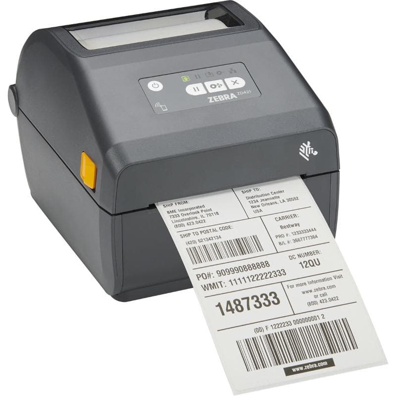 Zebra zd421 stampante per etichette (cd) trasferimento termico 300 x 300 dpi 305 mm/s con cavo e senza cavo collegamento