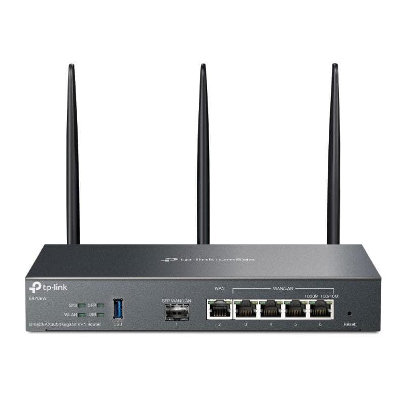 Tp-link omada er706w router wireless gigabit ethernet dual-band (2.4 ghz/5 ghz) nero