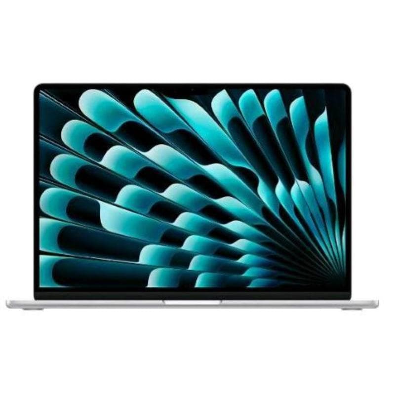 Apple macbook air 15 15.3 chip m3 8-core cpu 10-core gpu ram 8gb ssd 256gb 35 w mac os sonoma italia argento