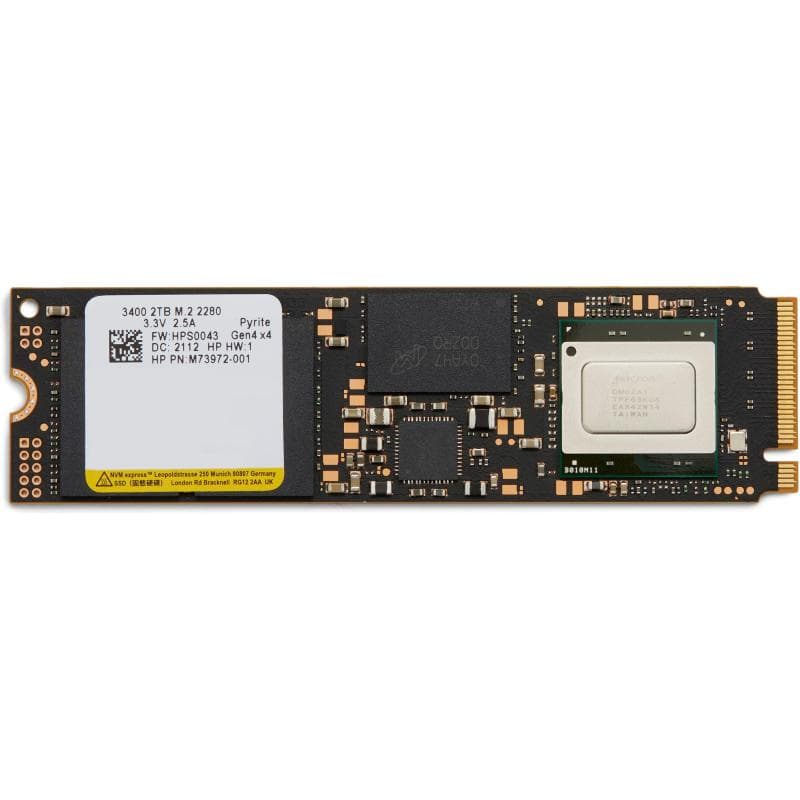Hp 2tb pcie4x4 nvme ssd