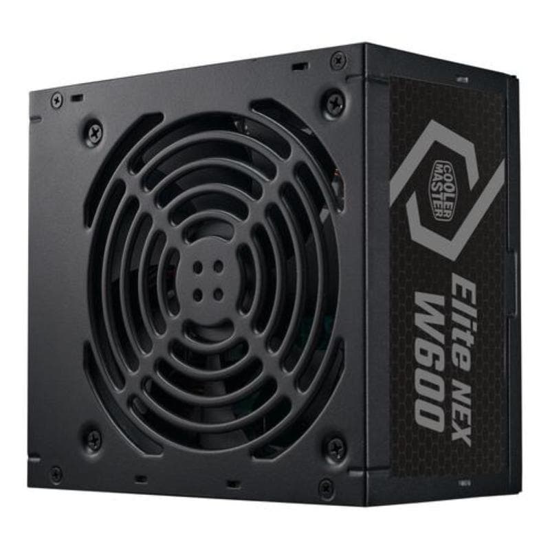 Cooler master elite nex white alimentatore 600 w 80+ 24-pin atx pfc attivo nero