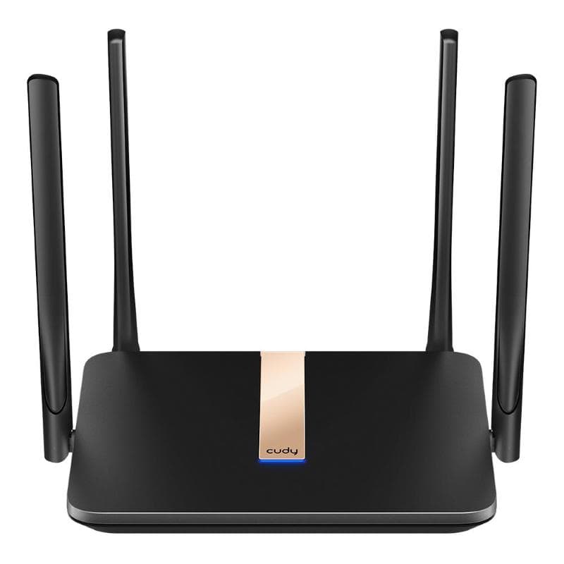 Cudy lt500d router 4g lte wi-fi dual-band 867 mbit-s 4 porte ethernet nero vpn