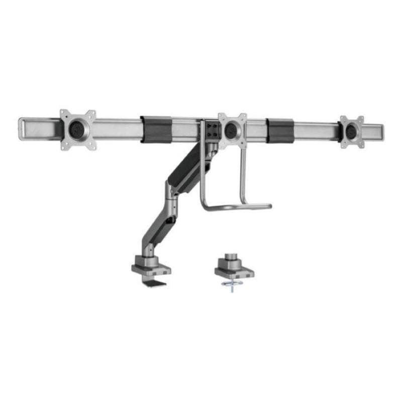 Conceptronic supporto da tavolo per monitor a schermo piatto 27`` nero scrivania