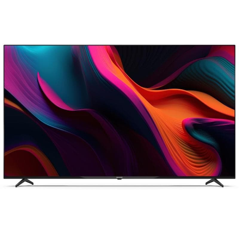 Sharp 70gl4260e - 70 google tv 4k led - frameless - tv sat certificato - hdr - audio harman kardon - black - it