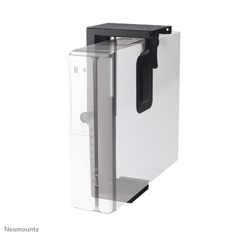 Suppporto da scrivania neomounts by newstar cpu-d075black x fissarepc sotto la scrivania,adatto anche x thin client.peso max10kg