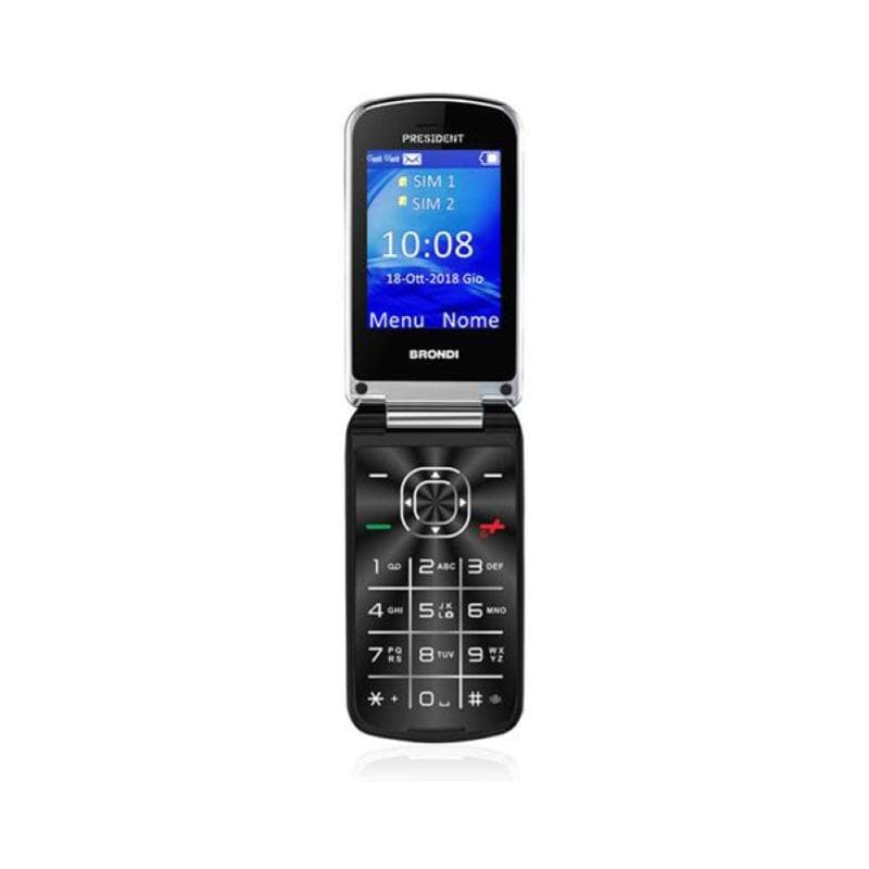 Brondi president telefono cellulare nero