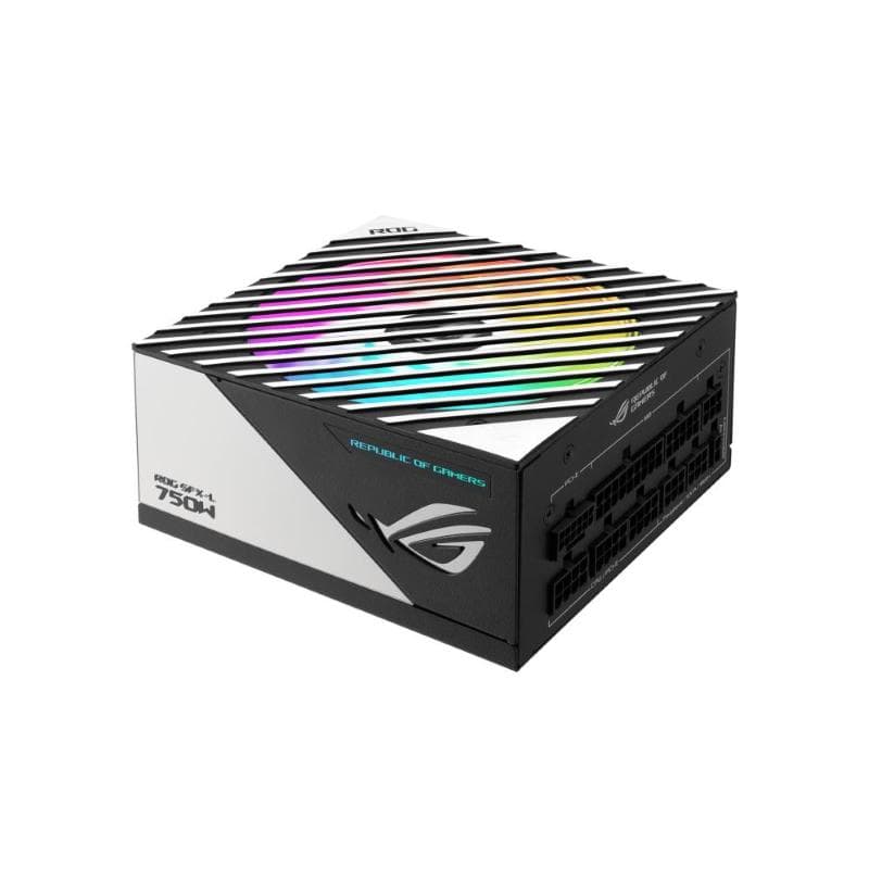 Asus rog loki sfx-l alimentatore gaming 750w platinium 80+ completamente modulare lambda a ventola argb pwm aura sync compatibile atx 3.0 pcie 5.0 ready