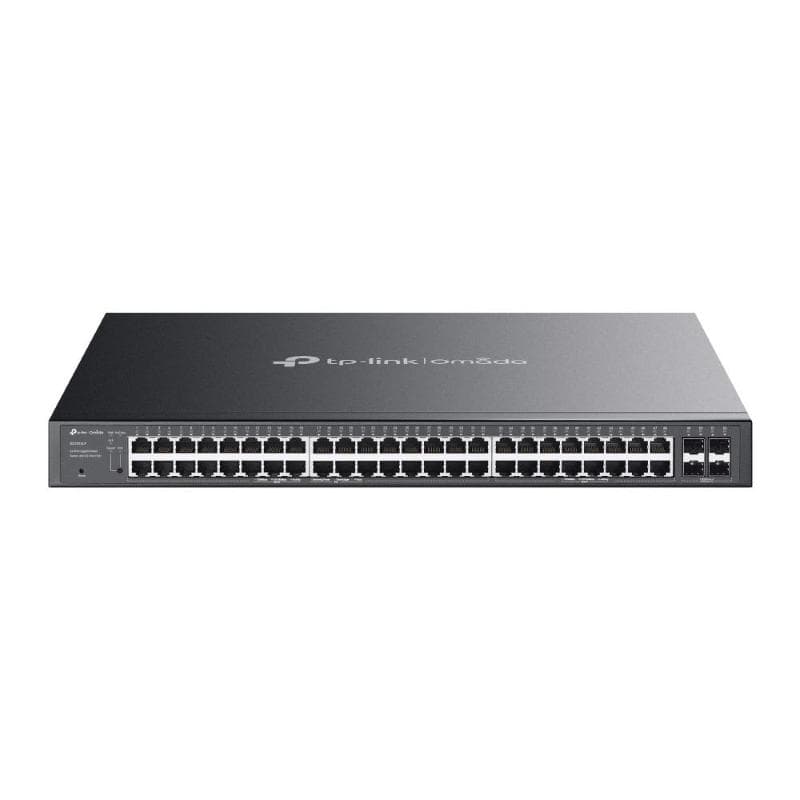 Tp-link omada sg2452lp switch di rete gestito l2/l2+ gigabit ethernet (10/100/1000) supporto power over ethernet (poe) 1u nero