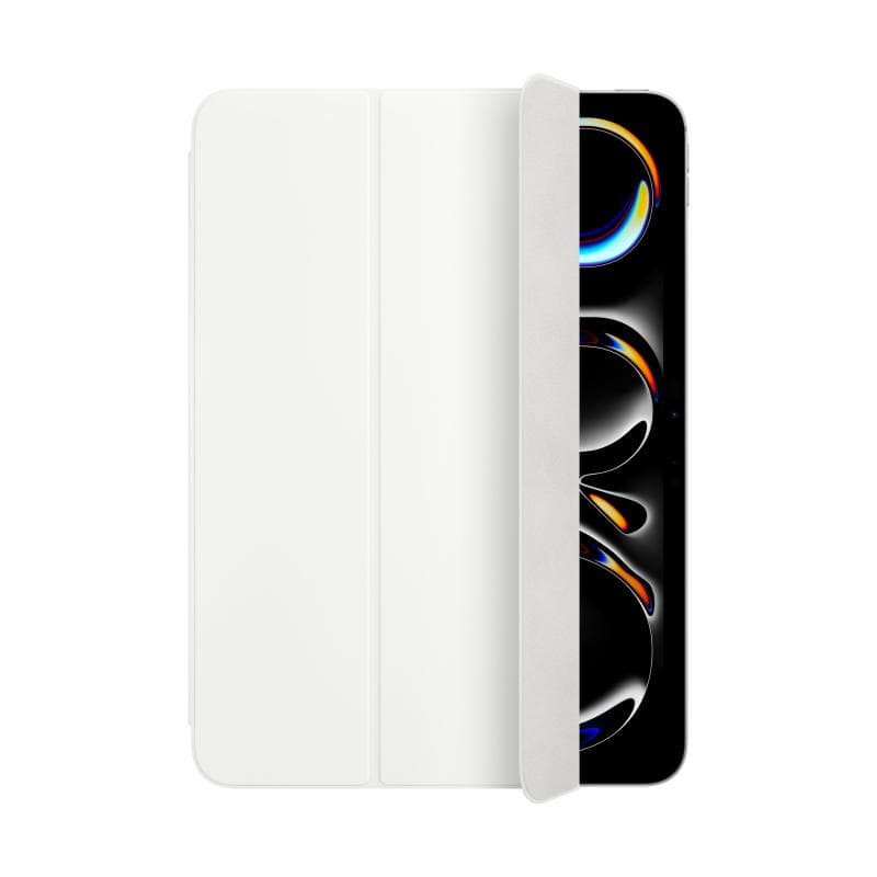 Apple ipad pro 11 (m4) smart folio flip cover bianco
