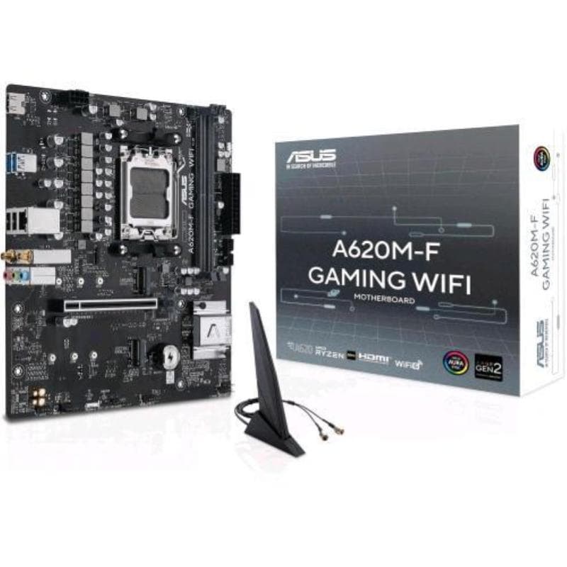 Asus a620m-f gaming wi-fi 6 scheda madre amd matx ddr5