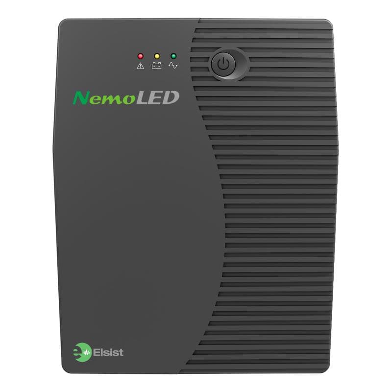Ups elsist nemoled 120 - 1200va/480w led 2schuko - no usb