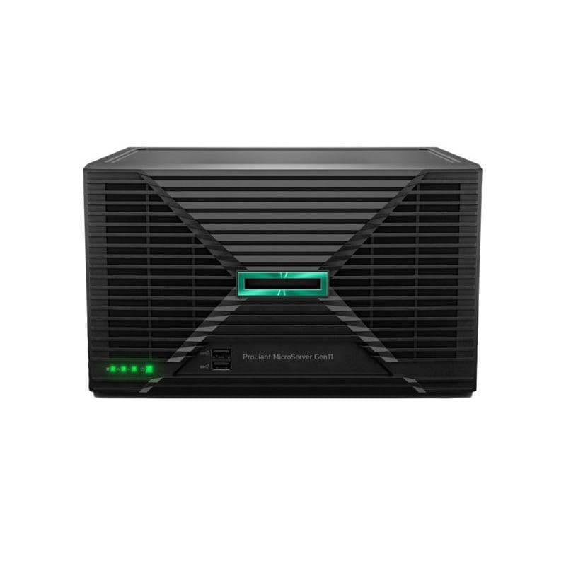 Microserver hpe p75207-425 gen11 xeon e-2434 4c 3.40ghz 1x32gb ddr5 vroc 2x4tb 4x3.5 nonhp noodd 4glan 180w gar1 anno fino:07/05