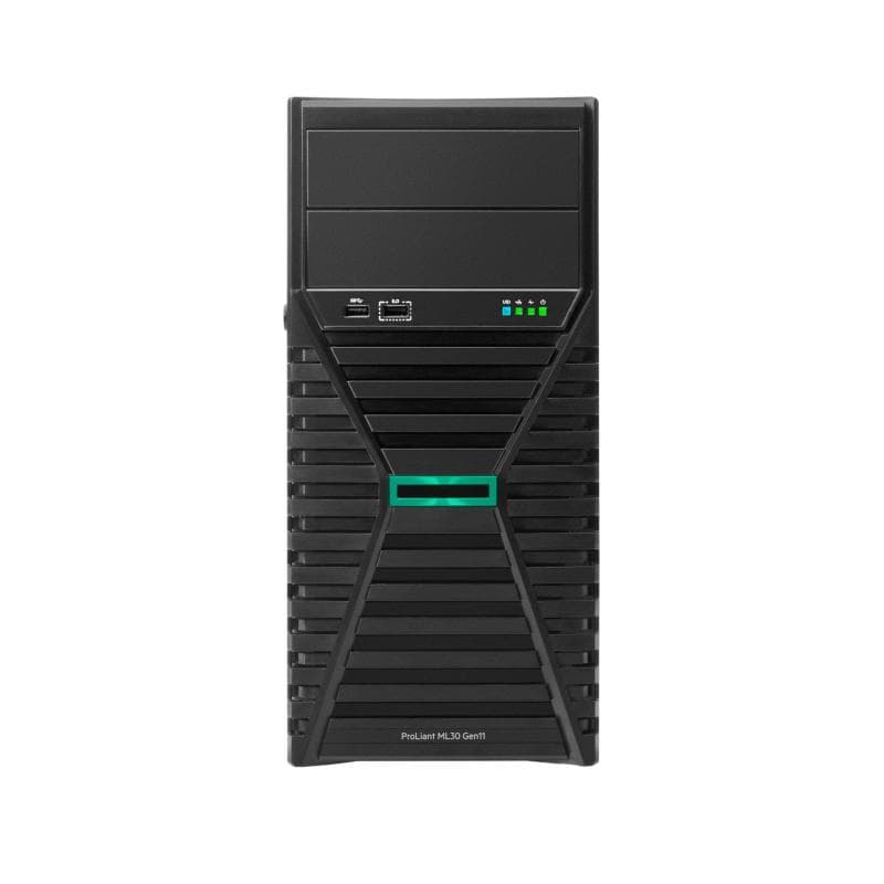 Server hpe p71387-425 ml30 gen11 xeon e-2434 4c 3.40ghz x32gb ddr5 2x480gb ssd 8x2.5 vroc noodd 4glan 800w gar 3anni fino:07/05